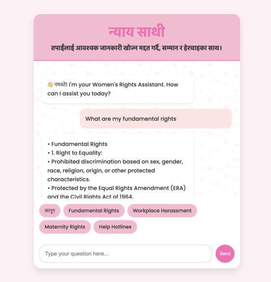 Nyaya-Sathi – screenshot 3