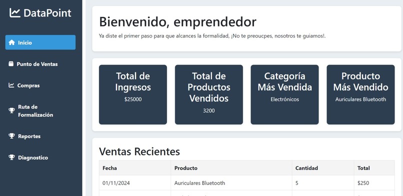DataPoint – screenshot 2