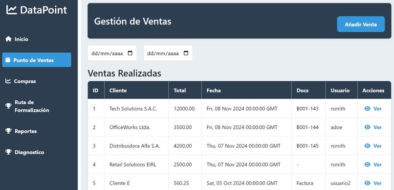 DataPoint – screenshot 3