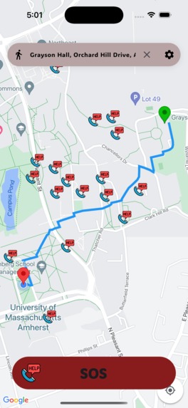 SafeSteps – screenshot 2