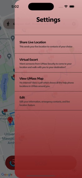 SafeSteps – screenshot 3