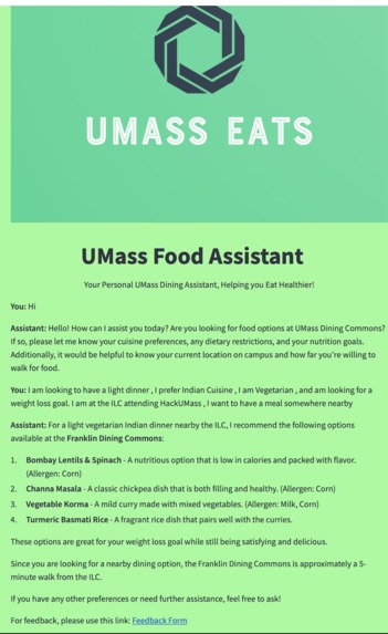 UMass Eats – screenshot 1