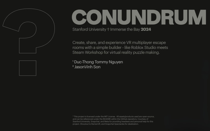 Conundrum – screenshot 1