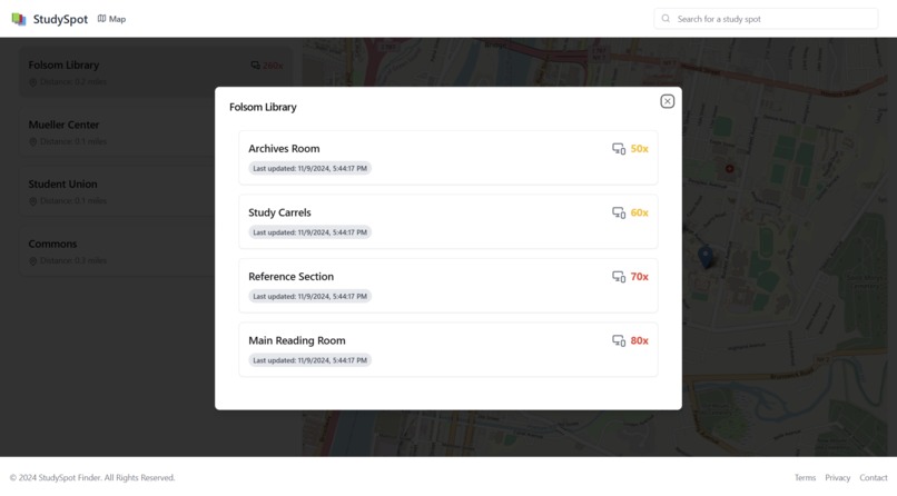StudySpot – screenshot 2