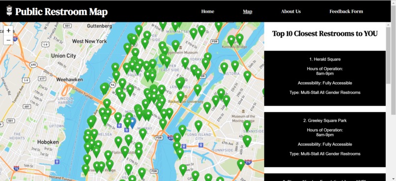 Public Restroom Map – screenshot 1