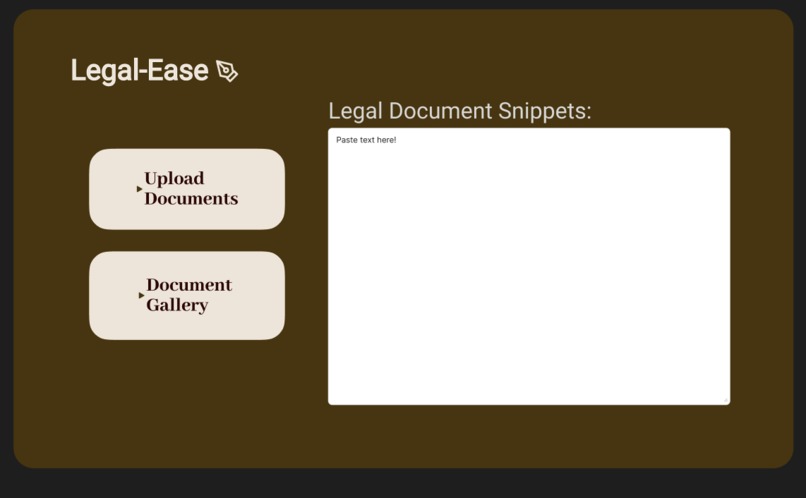 Legal-Ease – screenshot 1