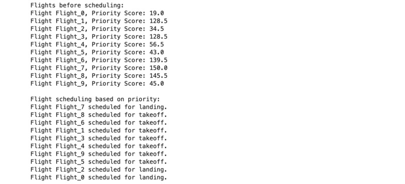 Runway and Air Traffic Management Optimization – screenshot 1