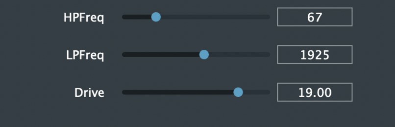 Band-Specific Saturator – screenshot 1