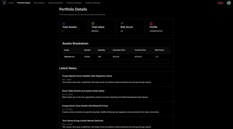 Risk Management – screenshot 2