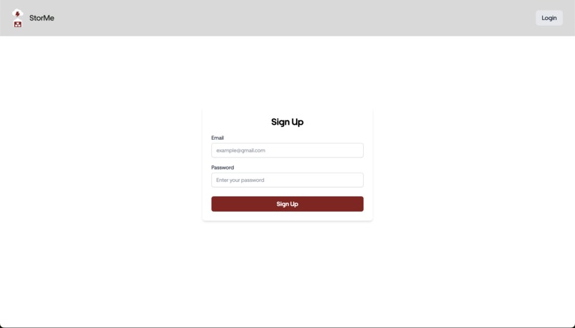 StorMe – screenshot 2