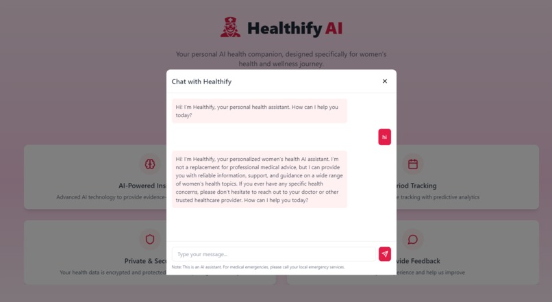 Healthify AI – screenshot 3