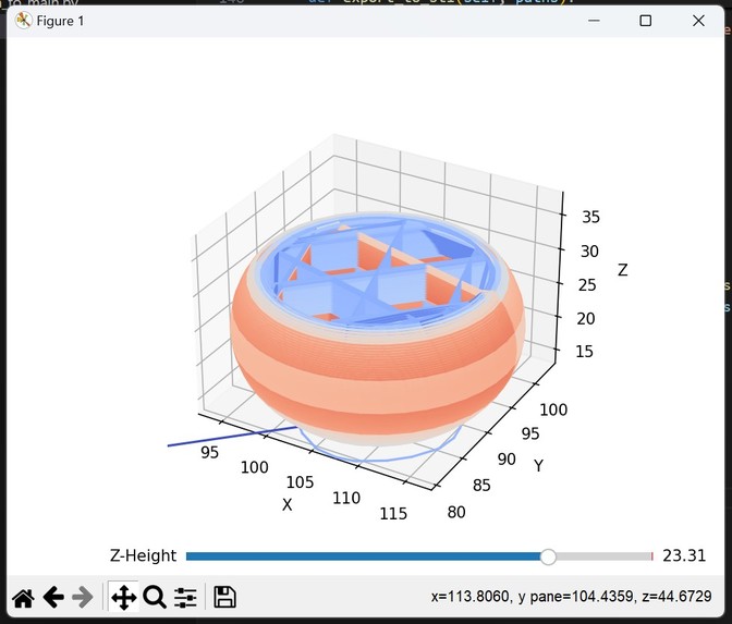 G-Code to STL converter + 3D Model + Key Printer Information – screenshot 4