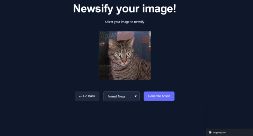 Newsify - AIPhotoJournalist – screenshot 1