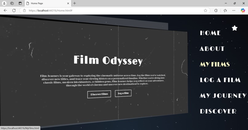 Film Odyssey – screenshot 1