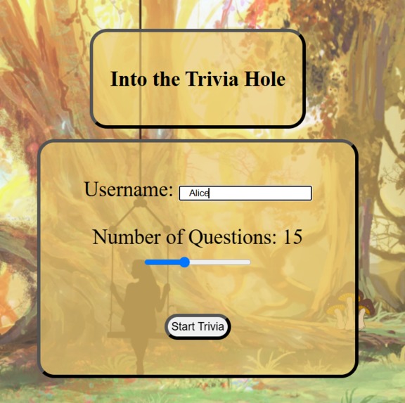 Down the Trivia Hole – screenshot 1