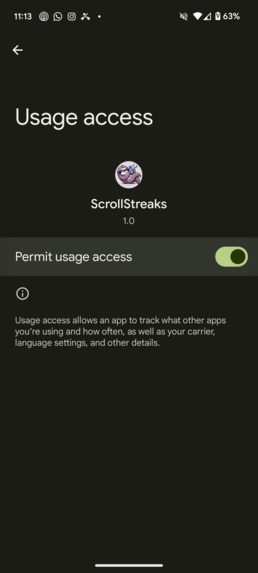 Scroll Streaks – screenshot 2