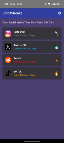 Scroll Streaks – screenshot 5