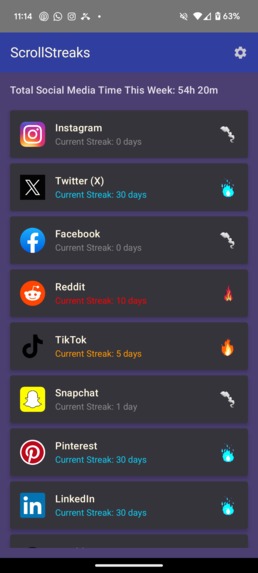 Scroll Streaks – screenshot 3