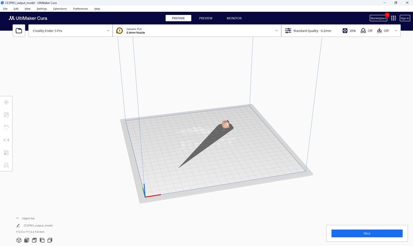 G-Code to STL converter + 3D Model + Key Printer Information – screenshot 8