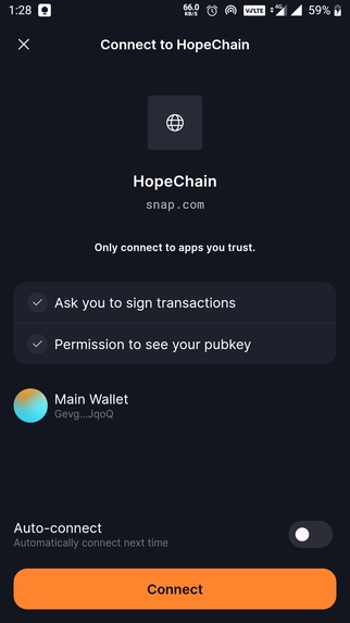 HopeChain – screenshot 2