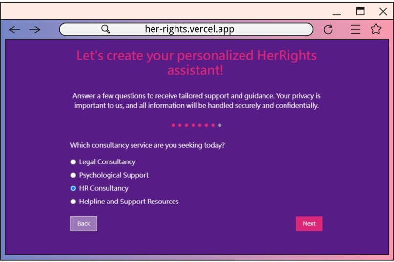 HerRights – screenshot 4