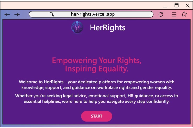 HerRights – screenshot 1