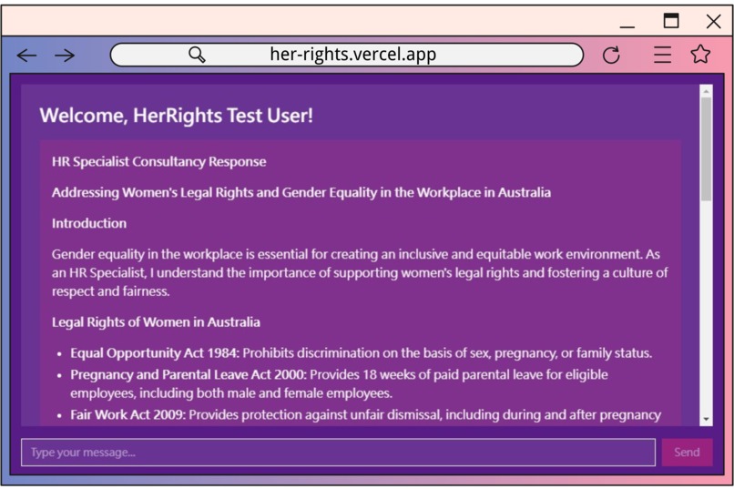 HerRights – screenshot 5