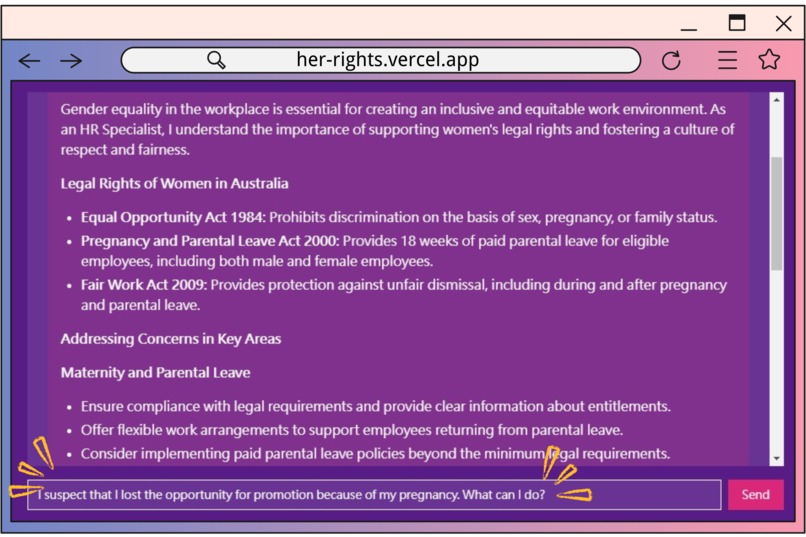 HerRights – screenshot 6