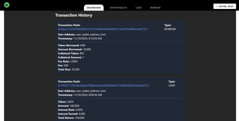 QuantumLoans – screenshot 4