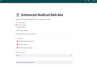 Enhanced Medical RAG Bot