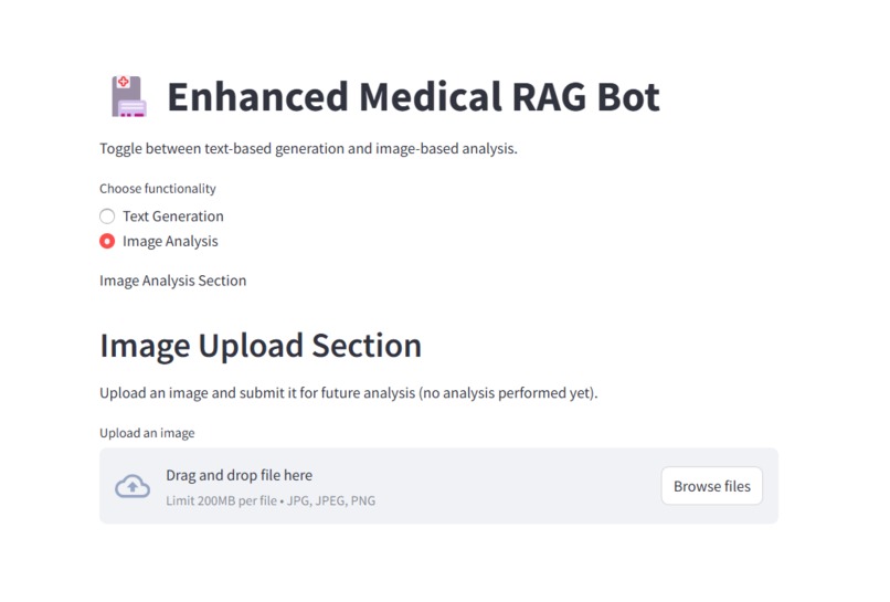 Enhanced Medical RAG Bot – screenshot 2