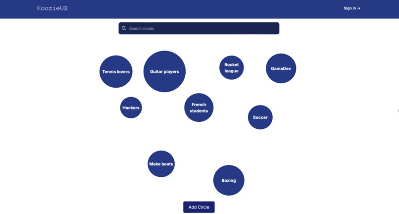 KoozieUB – screenshot 1