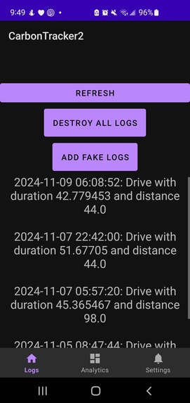 Carbon Tracker – screenshot 3