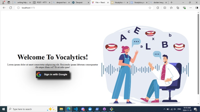 Vocalytics – screenshot 2