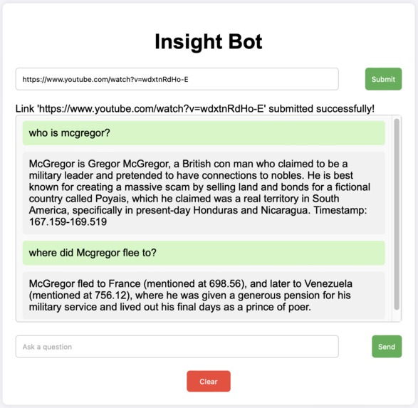 Insight Bot – screenshot 1