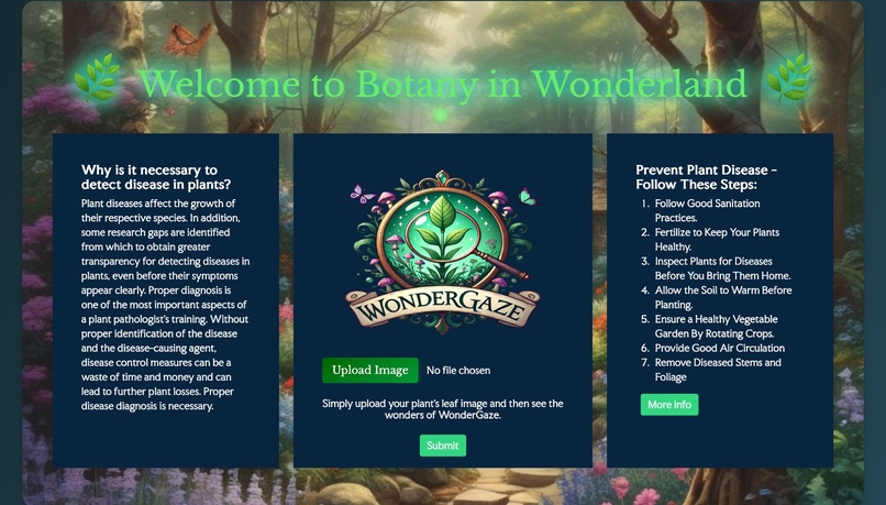 WonderGaze - Plant Disease Detection System – screenshot 2
