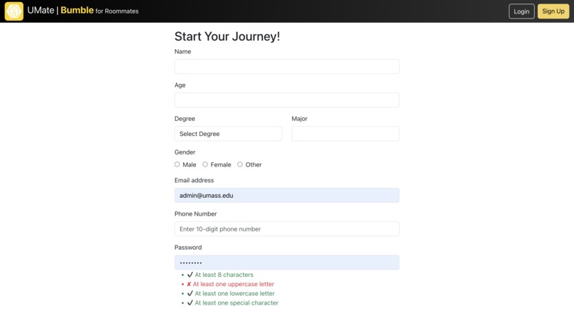 UMate : Bumble for Roommates – screenshot 10