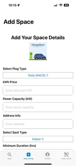 ChargeShare – screenshot 8