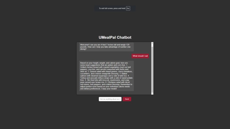 UMealPal – screenshot 5