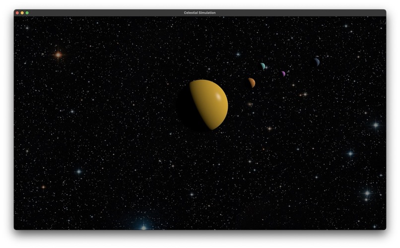Celestial Simulator – screenshot 1