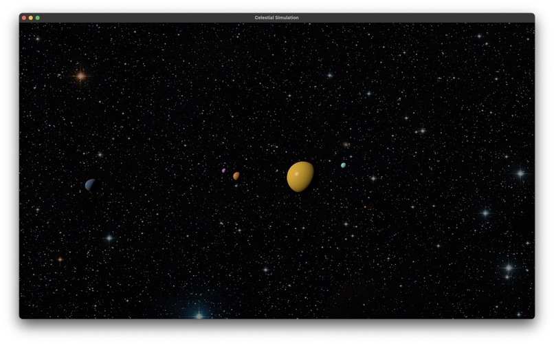 Celestial Simulator – screenshot 2