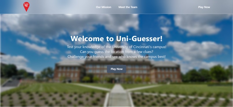 Uni-Guesser – screenshot 1