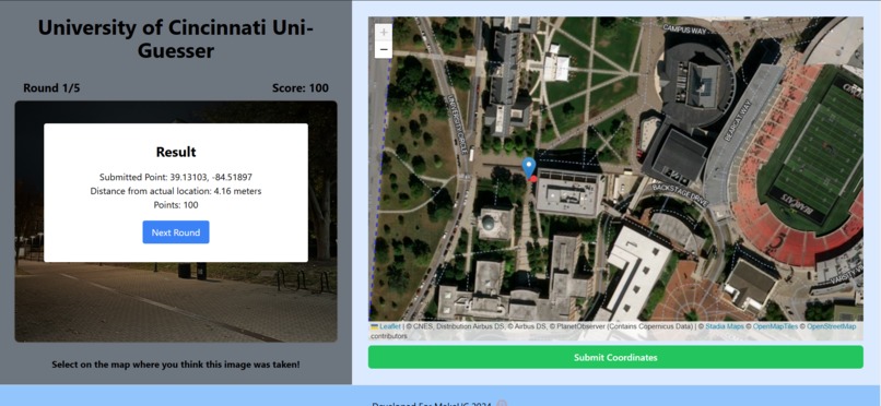 Uni-Guesser – screenshot 3
