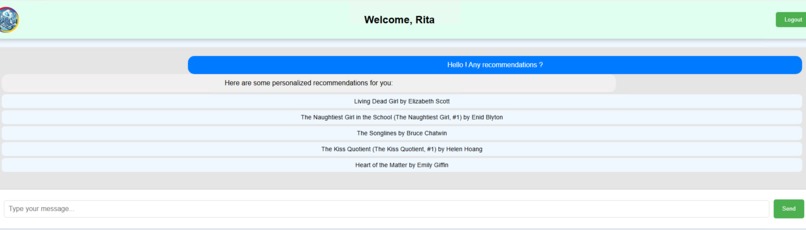Book Recommendations AI Assistant – screenshot 3