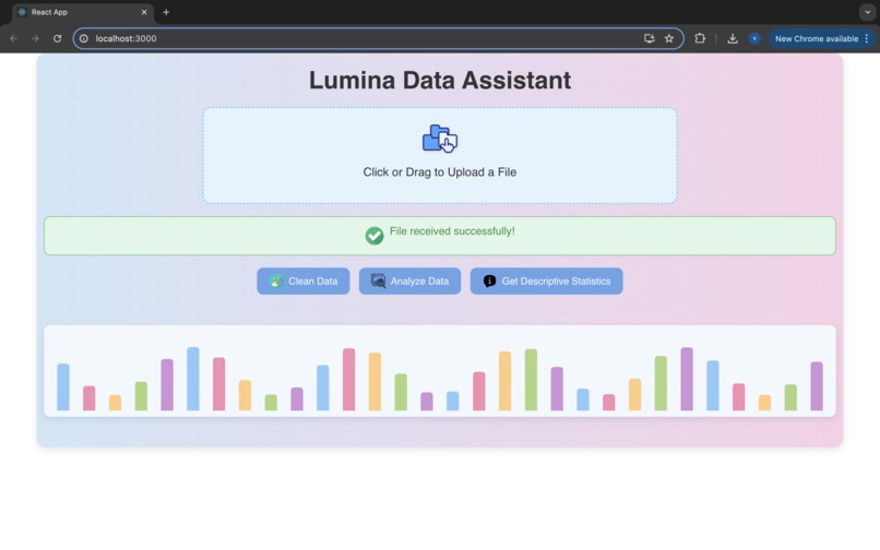 Lumina Data Assistant – screenshot 2