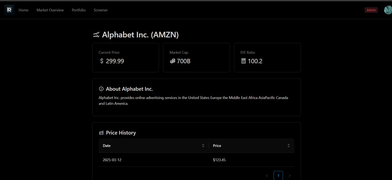 Rate-My-Stock – screenshot 1