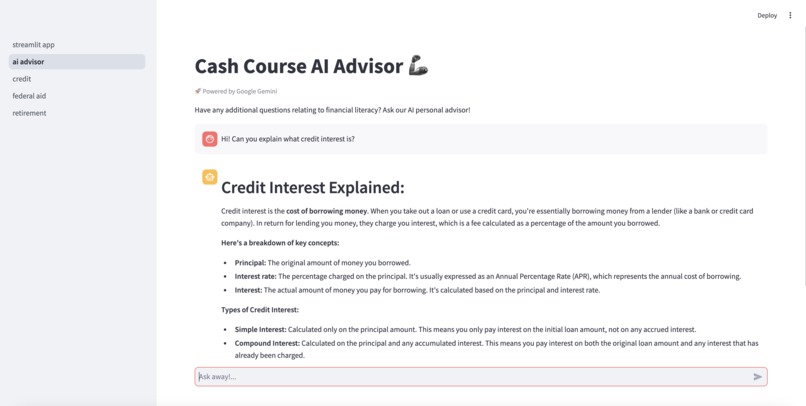 Cash Course – screenshot 2