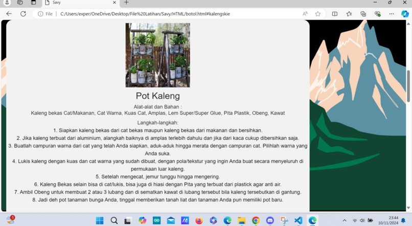 Save Environment (Savy) – screenshot 1