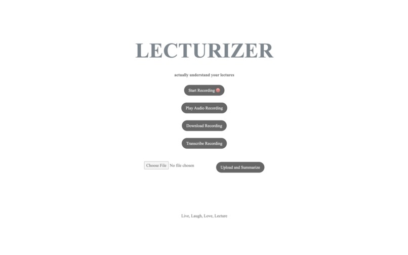 Lecturizer – screenshot 3