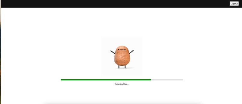 Potato dashboard – screenshot 4